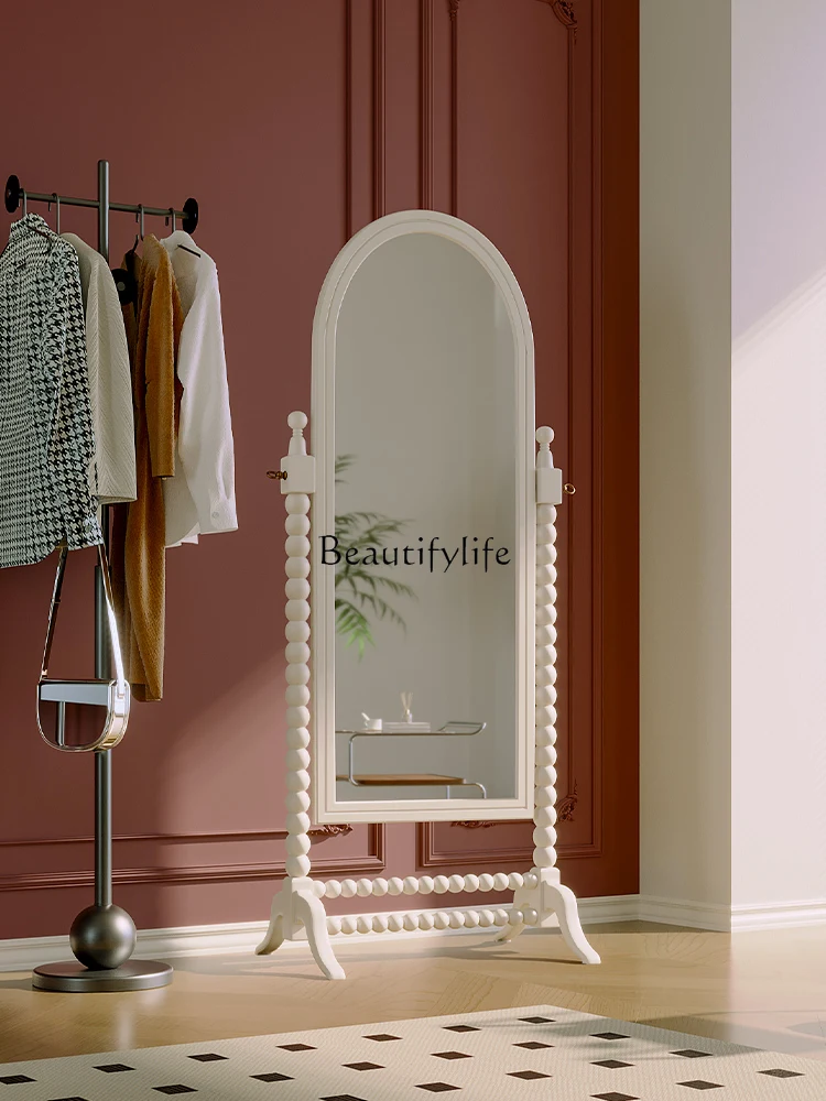 French cream style entrance entrance full-length mirror whole body light luxury high-end sense removable bedroom mirror
French cream style entrance entrance full-length mirror whole body light luxury high-end sense removable bedroom mirror