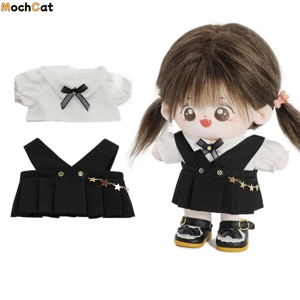 T-shirt 20cm Doll Clothes Stuffed Dolls Dress Up Cotton Dolls Outfit Mini Clothes Academy Uniform Doll Uniform Set DIY Toy
T-shirt 20cm Doll Clothes Stuffed Dolls Dress Up Cotton Dolls Outfit Mini Clothes Academy Uniform Doll Uniform Set DIY Toy