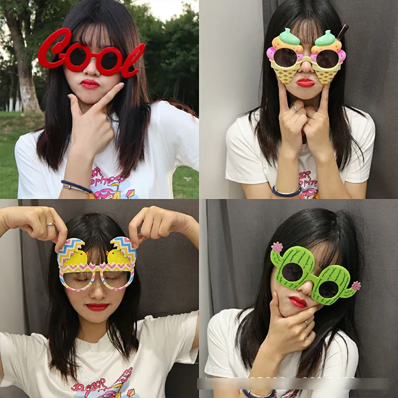 New Funny Tropical Luau Party Sunglasses Fun Dress Prop Hawaiian Party-Favor Glasses for Adults Beach Themed Party Decorations
New Funny Tropical Luau Party Sunglasses Fun Dress Prop Hawaiian Party-Favor Glasses for Adults Beach Themed Party Decorations