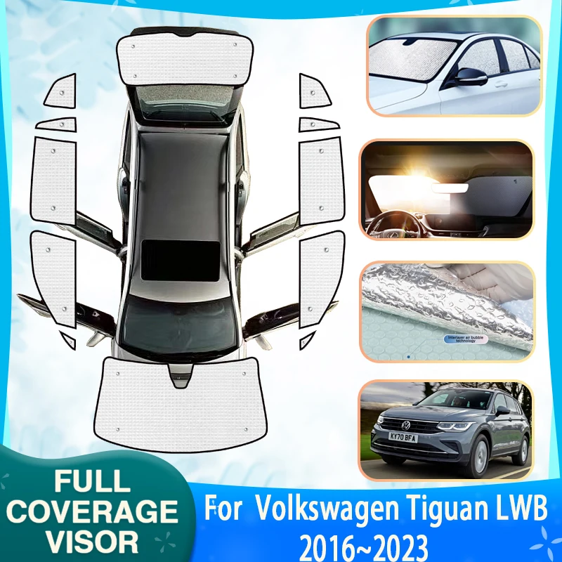 Car Full Covers Sunshades For Volkswagen VW Tiguan L Allspace 2016~2023 Windows Sun Visors Sunscreen Window Sunshade Accessories
Car Full Covers Sunshades For Volkswagen VW Tiguan L Allspace 2016~2023 Windows Sun Visors Sunscreen Window Sunshade Accessories