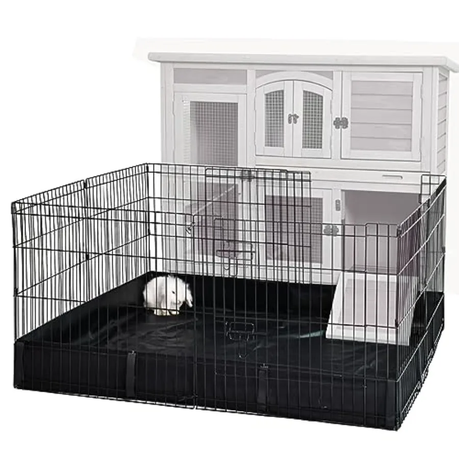 Rabbit Pet Playpen Bunny Run Extension Indoor Small Animal Pen Playpen Only
Rabbit Pet Playpen Bunny Run Extension Indoor Small Animal Pen Playpen Only