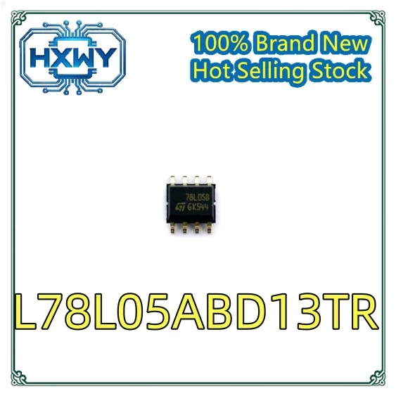 (10/50 pieces) L78L05ABD13TR 78L05B SMD SOP Positive Voltage Regulator Imported IC Chip In Stock Hot Sale Can Be Directly Purcha
(10/50 pieces) L78L05ABD13TR 78L05B SMD SOP Positive Voltage Regulator Imported IC Chip In Stock Hot Sale Can Be Directly Purcha