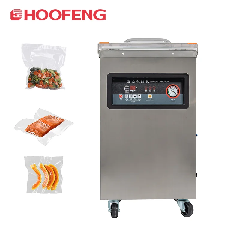 Single Chamber Vacuum Machine Packaging Machine Commercial Large Automatic Industrial Food Plastic Sealing Machine
Single Chamber Vacuum Machine Packaging Machine Commercial Large Automatic Industrial Food Plastic Sealing Machine