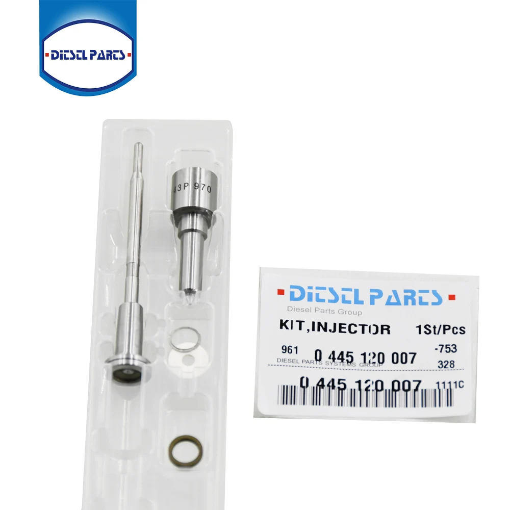 Common Rail Injector Overhaul Repair Kits 0445120007 Nozzle DSLA143P970 For IVECO EuroCargo Ford Cargo F250 5.9d 0 445 120 007
Common Rail Injector Overhaul Repair Kits 0445120007 Nozzle DSLA143P970 For IVECO EuroCargo Ford Cargo F250 5.9d 0 445 120 007