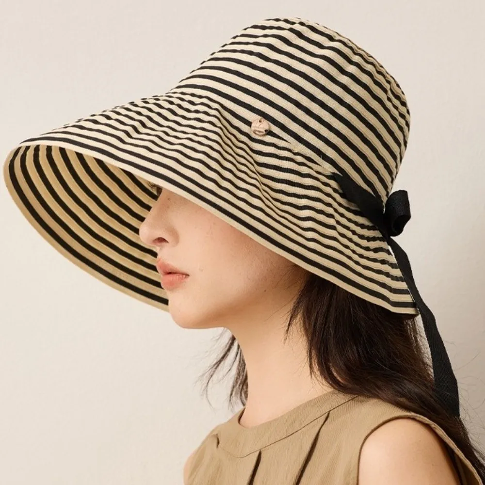 Hot Sale Wide Brim Striped Sun Hat Striped Wide-Brimmed Wide-Brimmed Hat Foldable Anti-uv Fisherman Hat Four Seasons
Hot Sale Wide Brim Striped Sun Hat Striped Wide-Brimmed Wide-Brimmed Hat Foldable Anti-uv Fisherman Hat Four Seasons
