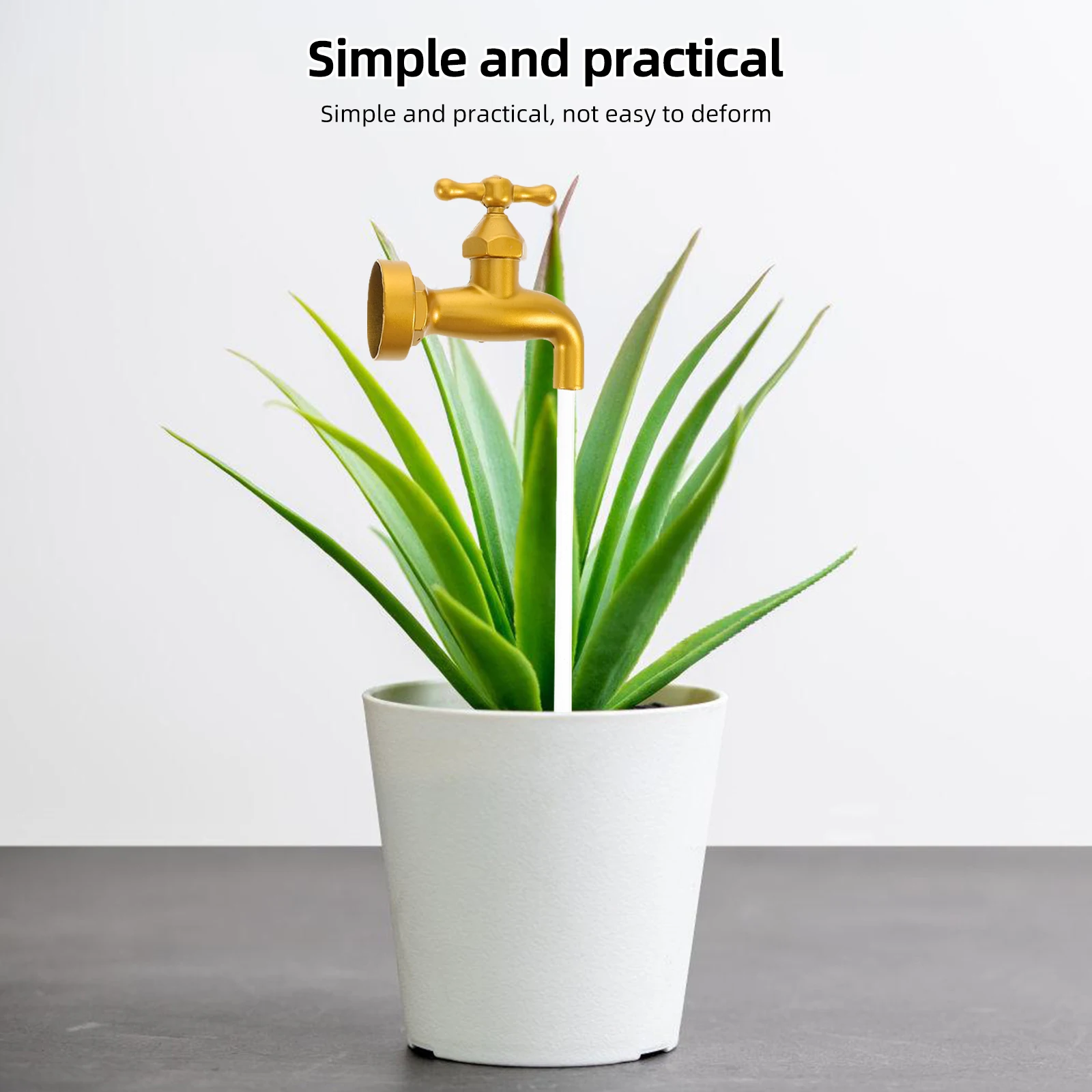 Desktop Fountain Decorations Creative Invisible Faucet Delicate Plastic Spout Tap DIY Components Flowing Ornaments
Desktop Fountain Decorations Creative Invisible Faucet Delicate Plastic Spout Tap DIY Components Flowing Ornaments