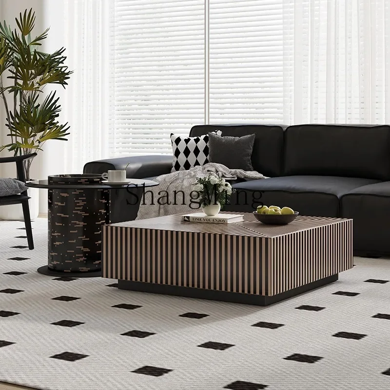 FG minimalist square coffee table living room creative modern simple light luxury home coffee table
FG minimalist square coffee table living room creative modern simple light luxury home coffee table