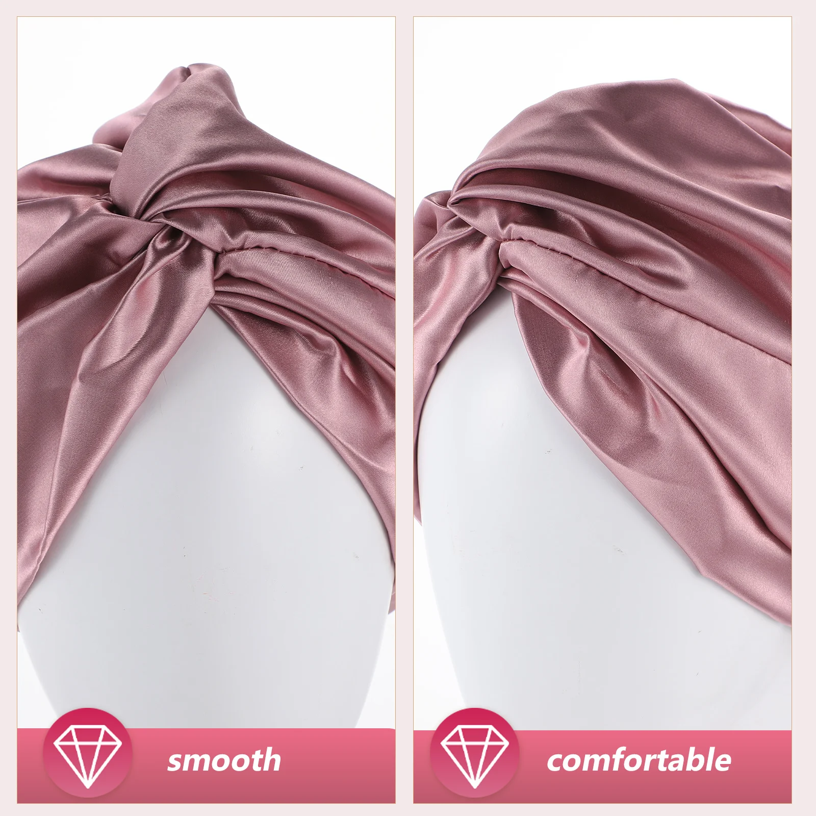 Double Layer Sleeping Hair Bonnet Household Lightweight Purple Comfortable Women Caps Protect Scalp Retain Moisture
Double Layer Sleeping Hair Bonnet Household Lightweight Purple Comfortable Women Caps Protect Scalp Retain Moisture