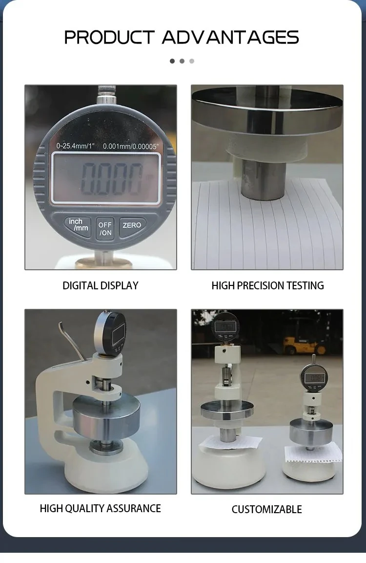 Digital Display Paper Thickness Meter - Modern Industrial Design
Digital Display Paper Thickness Meter - Modern Industrial Design