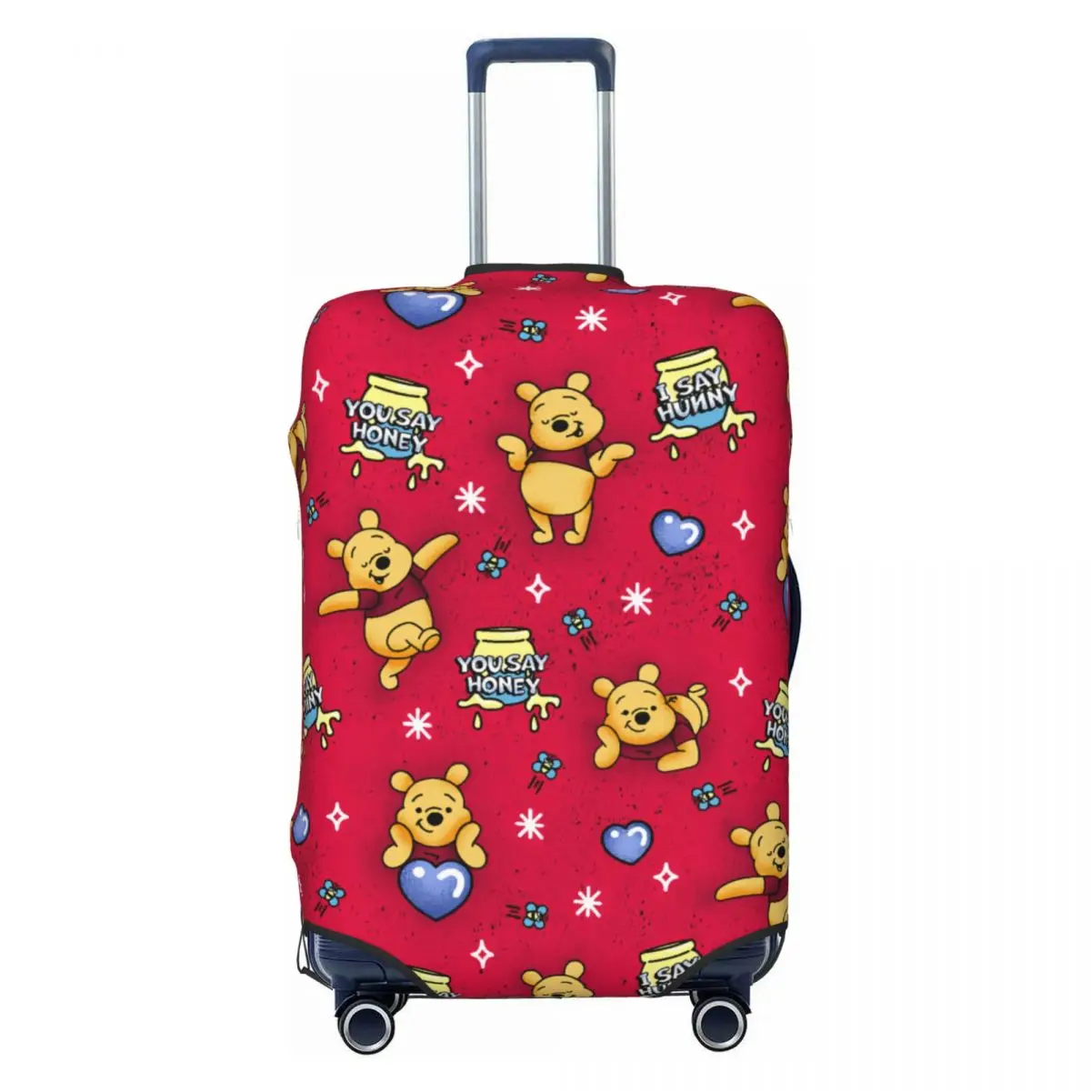 Cute Winnie The Pooh Bear Luggage Cover Protector Washable Cartoon Travel Suitcase Covers
Cute Winnie The Pooh Bear Luggage Cover Protector Washable Cartoon Travel Suitcase Covers