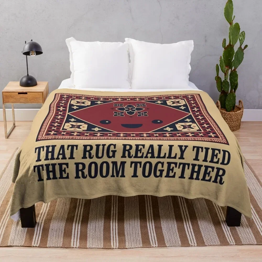 The Big Lebowski - Rug - That Rug Really Tied The Room Together Throw Blanket Lightweight Warm Blanket for Indoor Outdoor Use
The Big Lebowski - Rug - That Rug Really Tied The Room Together Throw Blanket Lightweight Warm Blanket for Indoor Outdoor Use
