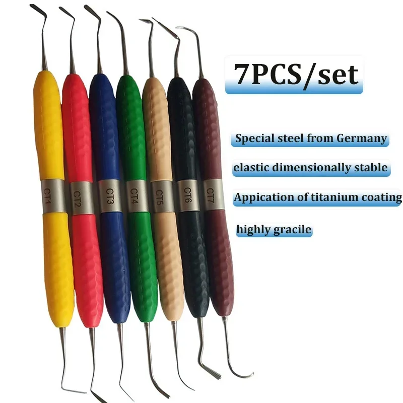 Dental Resin Filler Aesthetic Restoration Kit Fit for Lm Resin Knife Plastic Dresser with Silicone Handle
Dental Resin Filler Aesthetic Restoration Kit Fit for Lm Resin Knife Plastic Dresser with Silicone Handle