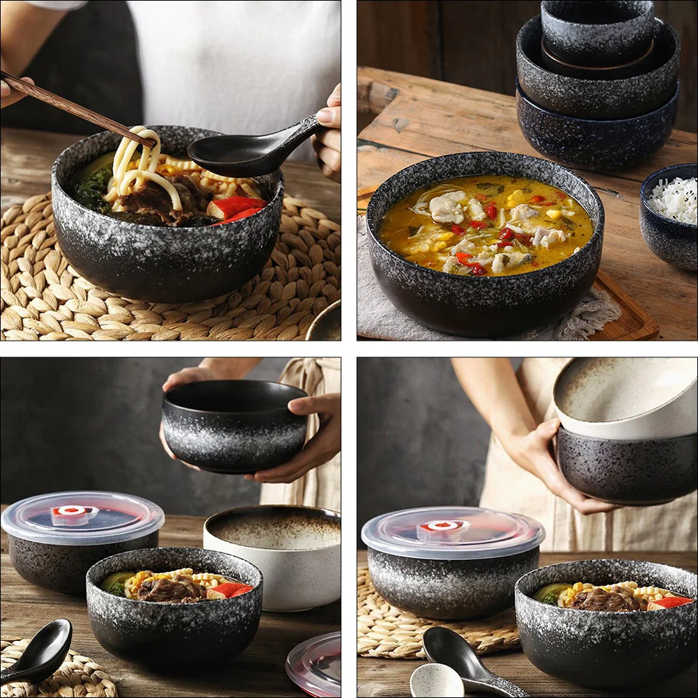 1Pcs Japanese Ramen Bowl Ceramic Salad Fruit Noodle Soup Nonslip Ideal Home Restaurant Buffet
1Pcs Japanese Ramen Bowl Ceramic Salad Fruit Noodle Soup Nonslip Ideal Home Restaurant Buffet
