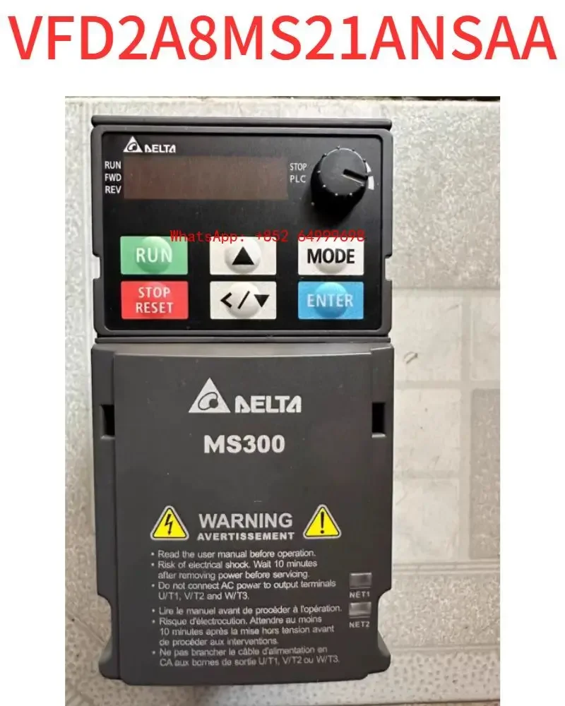 Second-hand test OK VFD2A8MS21ANSAA
Second-hand test OK VFD2A8MS21ANSAA