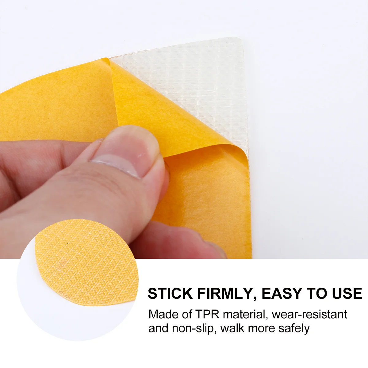 1Pair Half Sole Non-Slip Pad Durable Tpr Anti-Slip Shoe Sole Sticker Skid-Proof Protector Suitable for Sneakers Sandals 
1Pair Half Sole Non-Slip Pad Durable Tpr Anti-Slip Shoe Sole Sticker Skid-Proof Protector Suitable for Sneakers Sandals