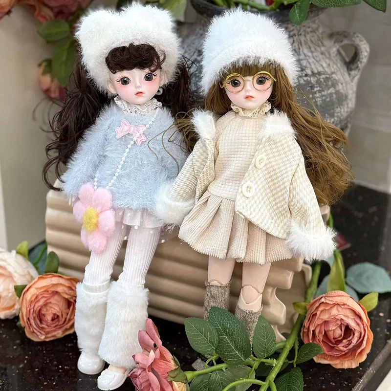 30cm 1/6 Cute Bjd Dolls Full Set with Clothes Shoes Lolita Style 3D Eyes Joint Movable Makeup Dress Up Doll DIY Girls Toys Gifts
30cm 1/6 Cute Bjd Dolls Full Set with Clothes Shoes Lolita Style 3D Eyes Joint Movable Makeup Dress Up Doll DIY Girls Toys Gifts