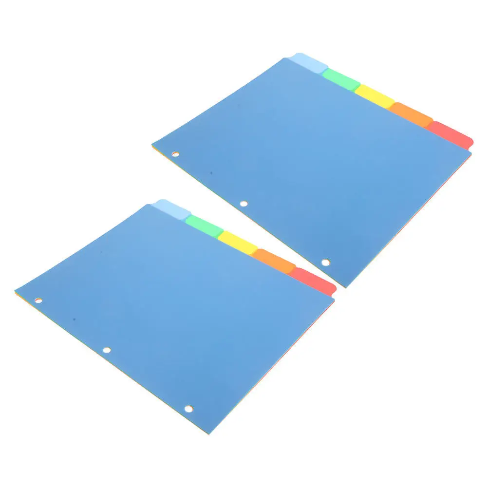 10Pcs Index Dividers Colored Binder Dividers Bulk for Notebook Organizing Writable Tabs for School Office Home Planner Filing
10Pcs Index Dividers Colored Binder Dividers Bulk for Notebook Organizing Writable Tabs for School Office Home Planner Filing