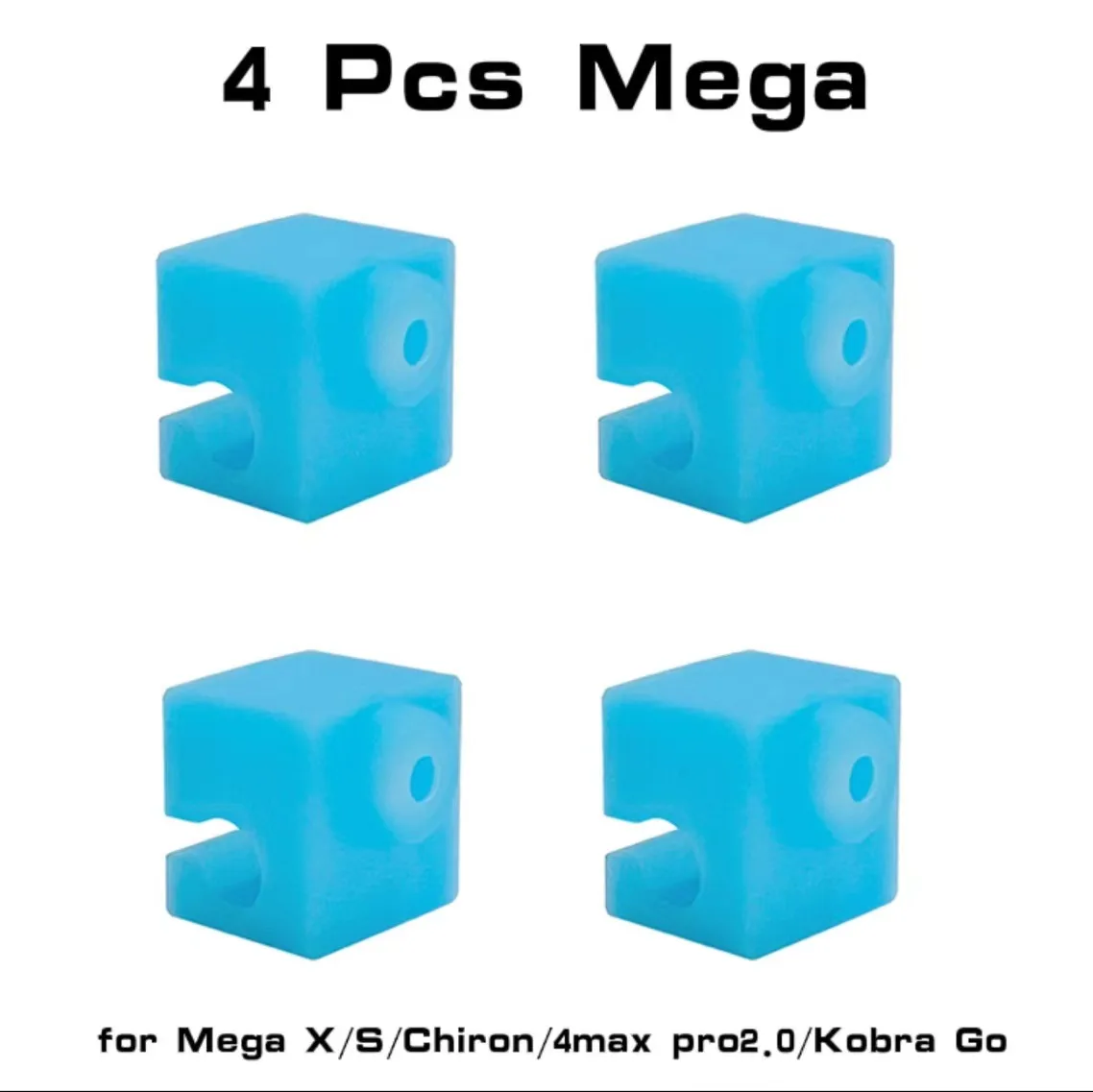4PCS Mega Silicone Socks High Temperature Resistance for Mega S/X Chiron/Kobra/4Max pro 2.0/Kobra Go 3D Printer Silicone Case
4PCS Mega Silicone Socks High Temperature Resistance for Mega S/X Chiron/Kobra/4Max pro 2.0/Kobra Go 3D Printer Silicone Case