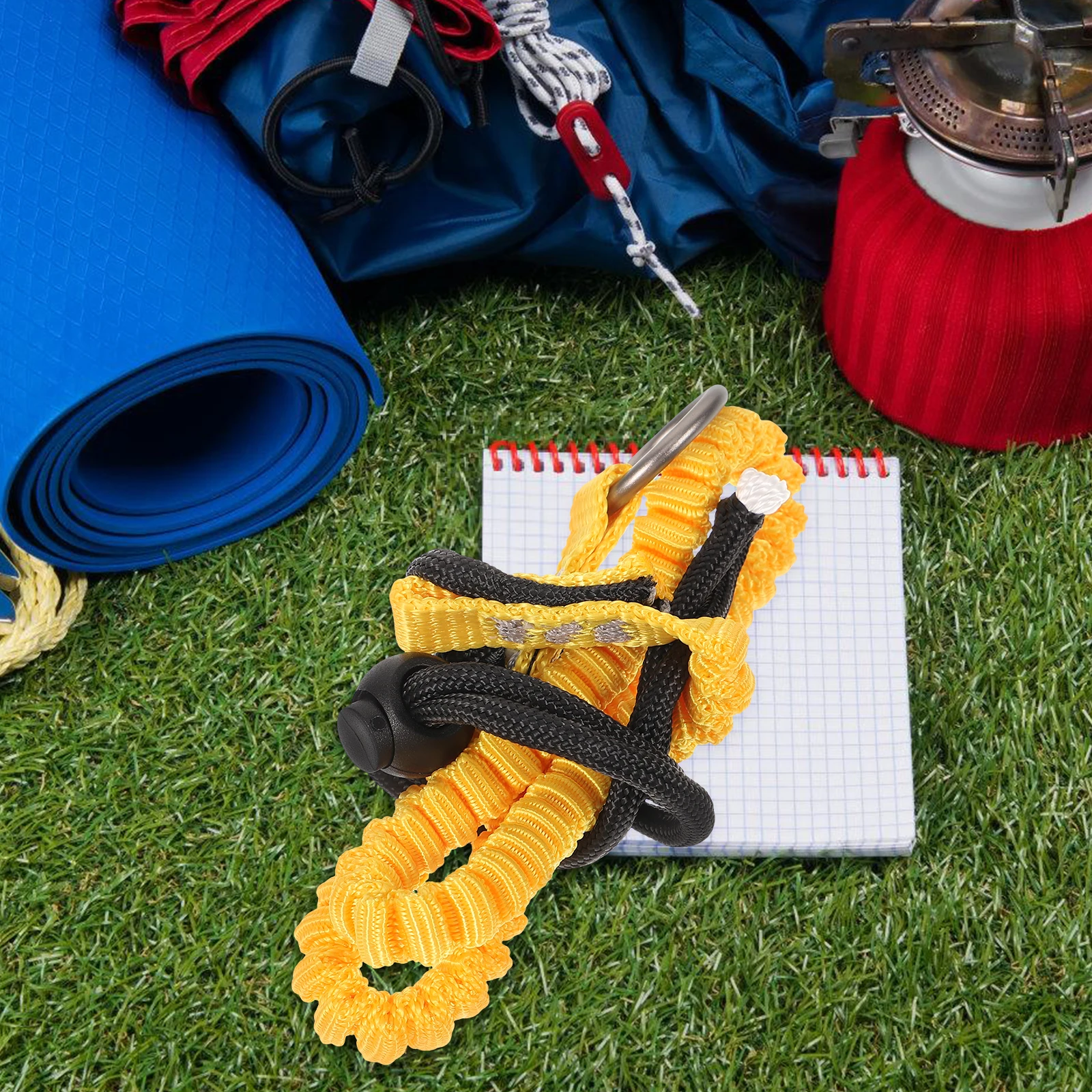 Elastic Climbing Rope Lightweight Mountaineering Heavy Duty Stretch Design Rock Climbing Bouldering Yellow Portable Practical
Elastic Climbing Rope Lightweight Mountaineering Heavy Duty Stretch Design Rock Climbing Bouldering Yellow Portable Practical