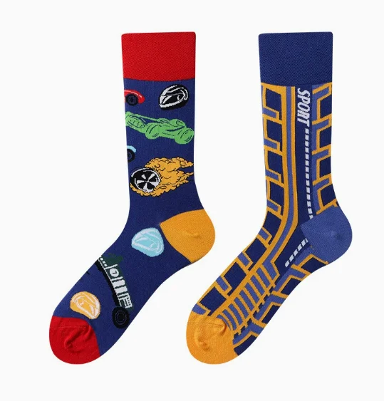 Asymmetrical Trendy Mid-Calf Socks for Men And Women Personalized Cartoon Creativity Street-Style Original Design Cotton
Asymmetrical Trendy Mid-Calf Socks for Men And Women Personalized Cartoon Creativity Street-Style Original Design Cotton
