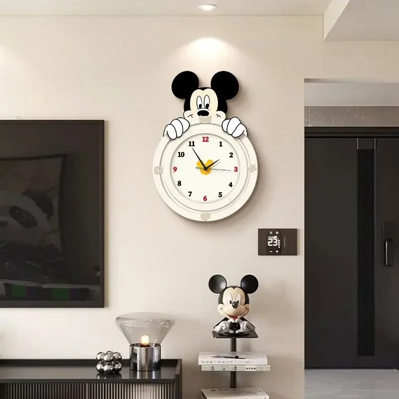 Disney series Mickey cute creative personality cartoon pattern new modern simple fashion living room decoration silent clock
Disney series Mickey cute creative personality cartoon pattern new modern simple fashion living room decoration silent clock