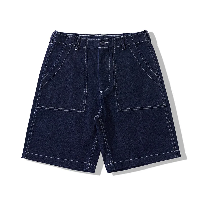 New Amikaji American Retro Workwear Denim Shorts 107 Bread Pants Original Color Denim Five Quarter Pants Men's Casual Pants
New Amikaji American Retro Workwear Denim Shorts 107 Bread Pants Original Color Denim Five Quarter Pants Men's Casual Pants