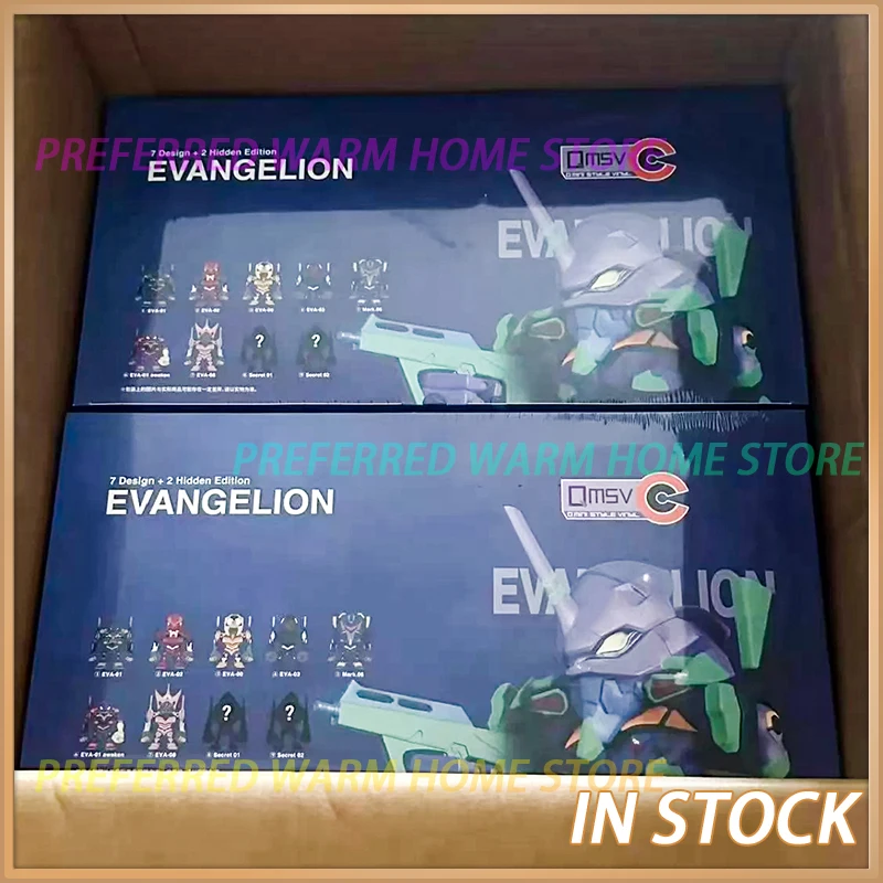 In Stock Bandai QMSV-C EVANGELION New Century Gospel Warrior Blind Box Trendy Play EVA First Machine Mech Q Edition Peripherals
In Stock Bandai QMSV-C EVANGELION New Century Gospel Warrior Blind Box Trendy Play EVA First Machine Mech Q Edition Peripherals