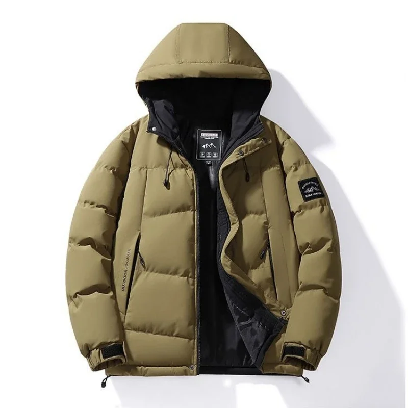 New Trendy Big Pocket Padded Jacket Trendy Men's Hooded Tooling Thicken Thermal Coat Couple Versatile Casual Jacket
New Trendy Big Pocket Padded Jacket Trendy Men's Hooded Tooling Thicken Thermal Coat Couple Versatile Casual Jacket