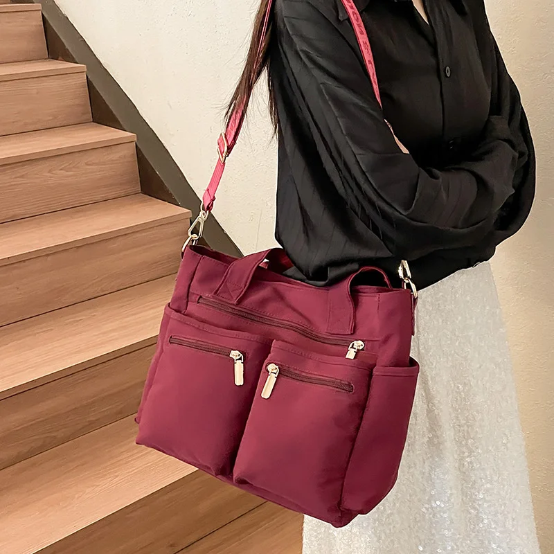 Nylon Tote Bag for Women,Multi Pockets Crossbody Purse for Work Travel,Nylon Handbags for Woman Crossbody Bags, Laptop Work Bag
Nylon Tote Bag for Women,Multi Pockets Crossbody Purse for Work Travel,Nylon Handbags for Woman Crossbody Bags, Laptop Work Bag