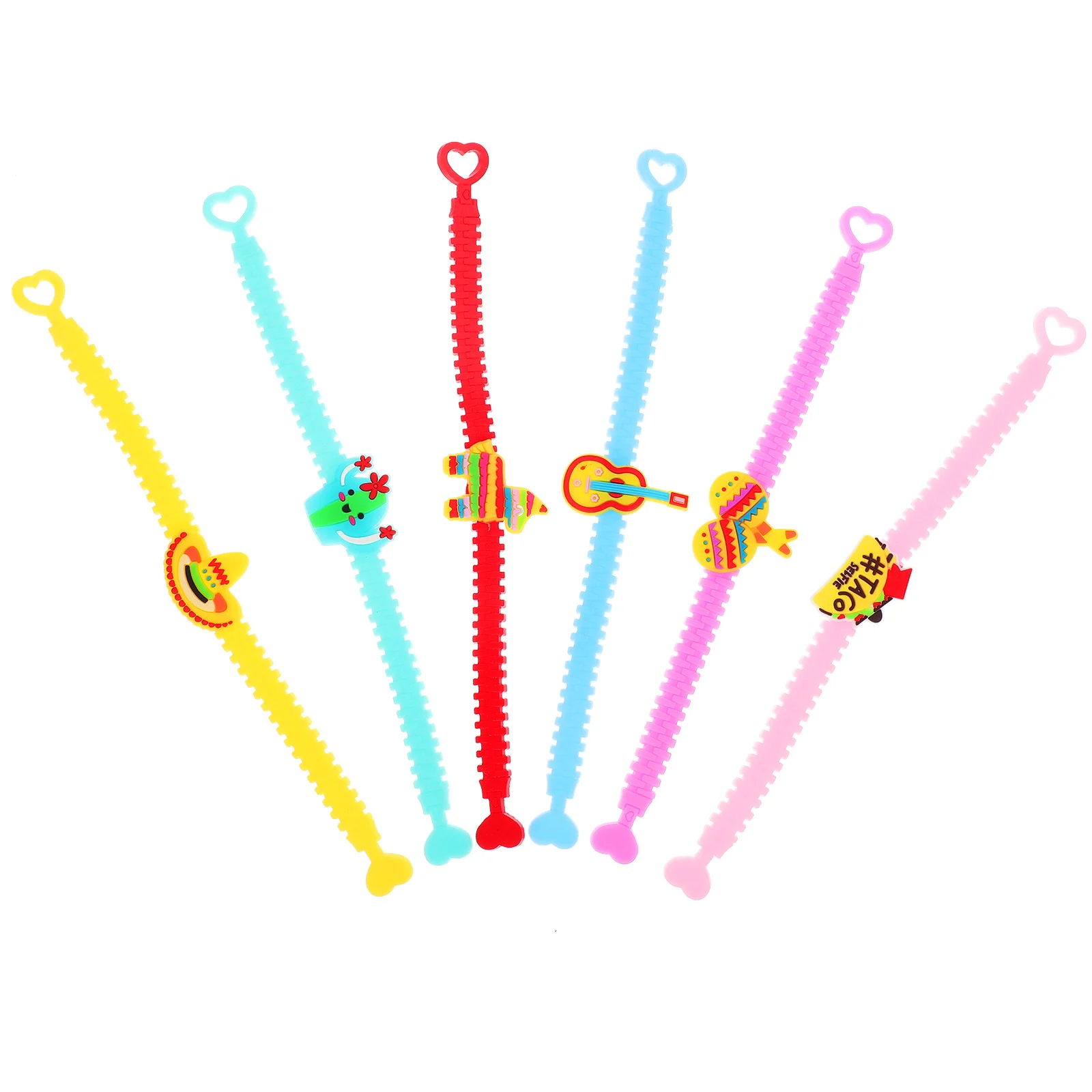 12Pcs Mexican Carnival Party Wristbands Elastic PVC Bracelet Colorful Festive Wristband for Birthday Party Fiesta Wristband
12Pcs Mexican Carnival Party Wristbands Elastic PVC Bracelet Colorful Festive Wristband for Birthday Party Fiesta Wristband