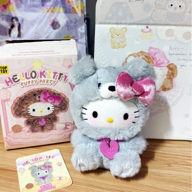 Top Toy Authentic Hello Kitty Puppy Party Series Blind Box Cute Soft Plush Bag Pendant Collection Birthday Gift Mystery Box
Top Toy Authentic Hello Kitty Puppy Party Series Blind Box Cute Soft Plush Bag Pendant Collection Birthday Gift Mystery Box