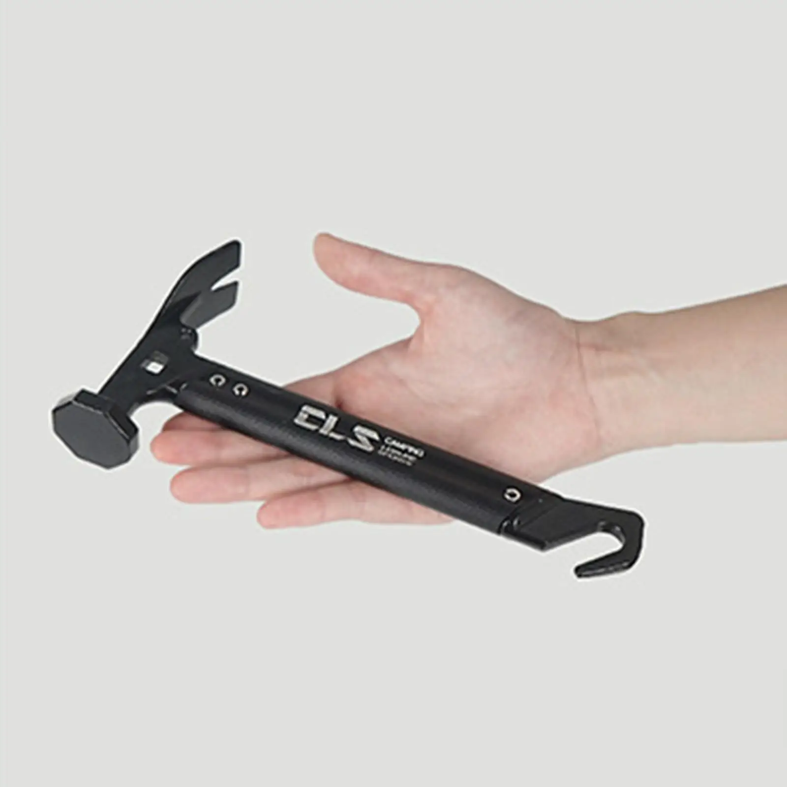 Portable Camping Hammer Aluminum Alloy Tent Stake Driver with Hook Multi Tool for Outdoor Awning Canopy Use
Portable Camping Hammer Aluminum Alloy Tent Stake Driver with Hook Multi Tool for Outdoor Awning Canopy Use