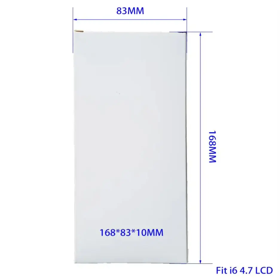 156/168/195 белая бумажная коробка для I4/4S/I5/5S/6/6P упаковка для ЖК-экрана оптовая продажа 200 шт./лот
156/168/195 белая бумажная коробка для I4/4S/I5/5S/6/6P упаковка для ЖК-экрана оптовая продажа 200 шт./лот