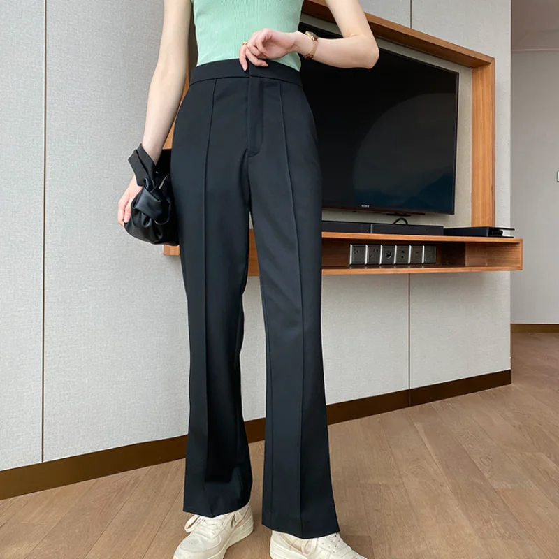 2023 Spring White Collar Side Split Suit Pants Skinny Straight Loose Mid Seam Women's Long Leg Pants
2023 Spring White Collar Side Split Suit Pants Skinny Straight Loose Mid Seam Women's Long Leg Pants