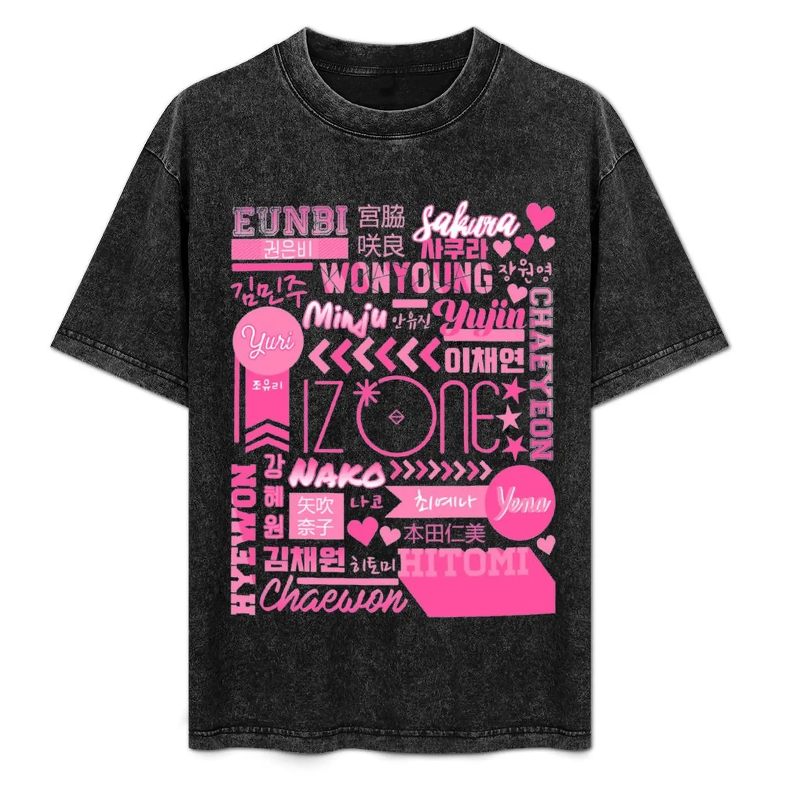 IZONE Collage T-Shirt Simple Casual Short Sleeve Tee
IZONE Collage T-Shirt Simple Casual Short Sleeve Tee