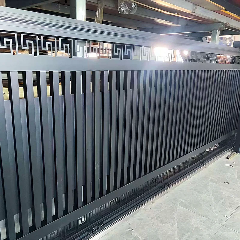 Automatic Telescopic Fence Gates Aluminium Folding Sliding Gate Electric Folding Sliding Metal Gate
Automatic Telescopic Fence Gates Aluminium Folding Sliding Gate Electric Folding Sliding Metal Gate