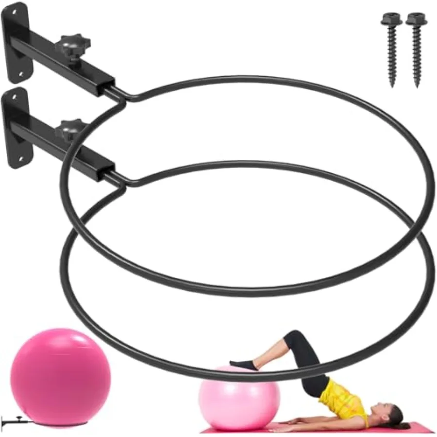 Large Exercise Yoga Wall Mount Fitness Storage Rack Home Gym Equipment Storage Organizer for Stability Swiss Bosu
Large Exercise Yoga Wall Mount Fitness Storage Rack Home Gym Equipment Storage Organizer for Stability Swiss Bosu