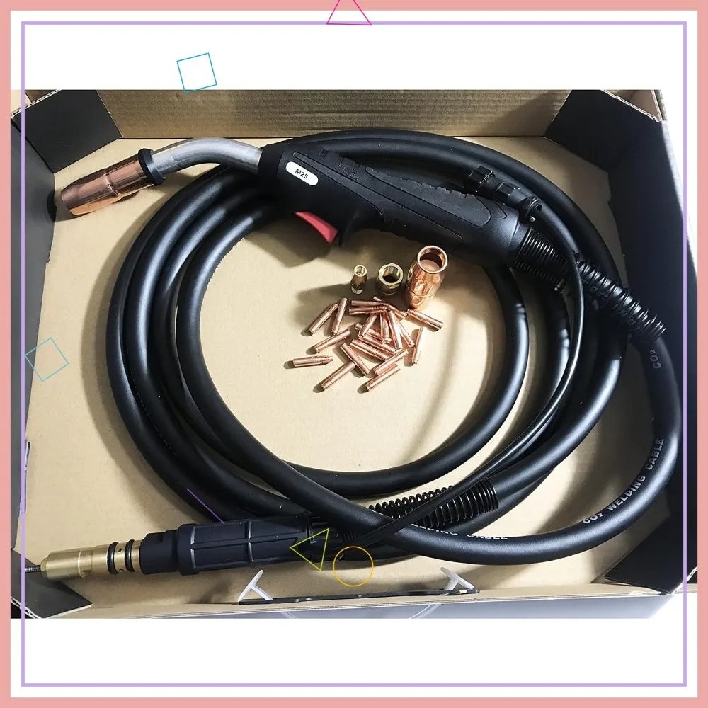 250A MIG Welding Gun 20ft with .035 Kit for Miller Models, Durable and Compatible
250A MIG Welding Gun 20ft with .035 Kit for Miller Models, Durable and Compatible