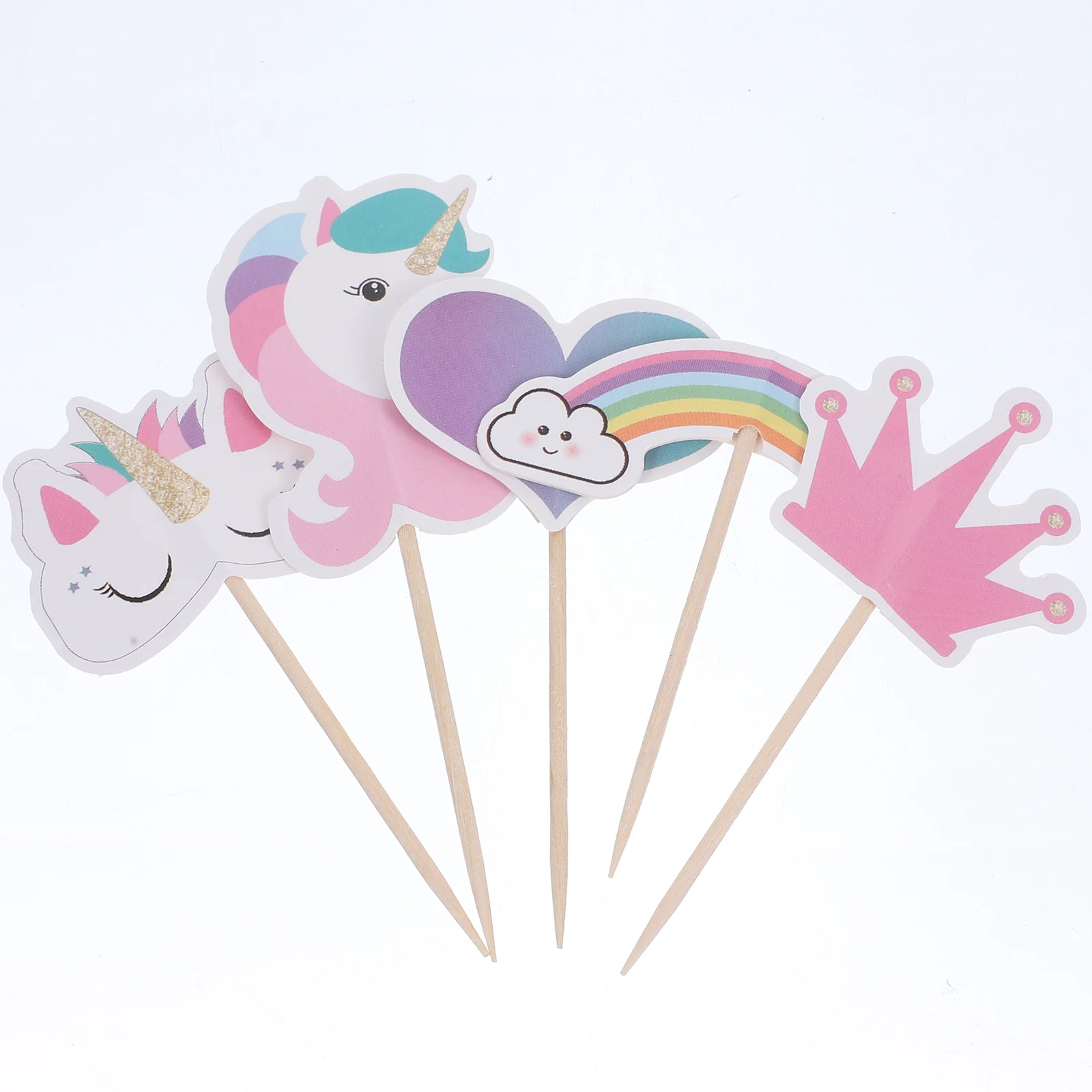 24pcs Kids Birthday Party Cake Toppers Rainbow Cake Topper Pick Cake Decoration decorative cake topper
24pcs Kids Birthday Party Cake Toppers Rainbow Cake Topper Pick Cake Decoration decorative cake topper
