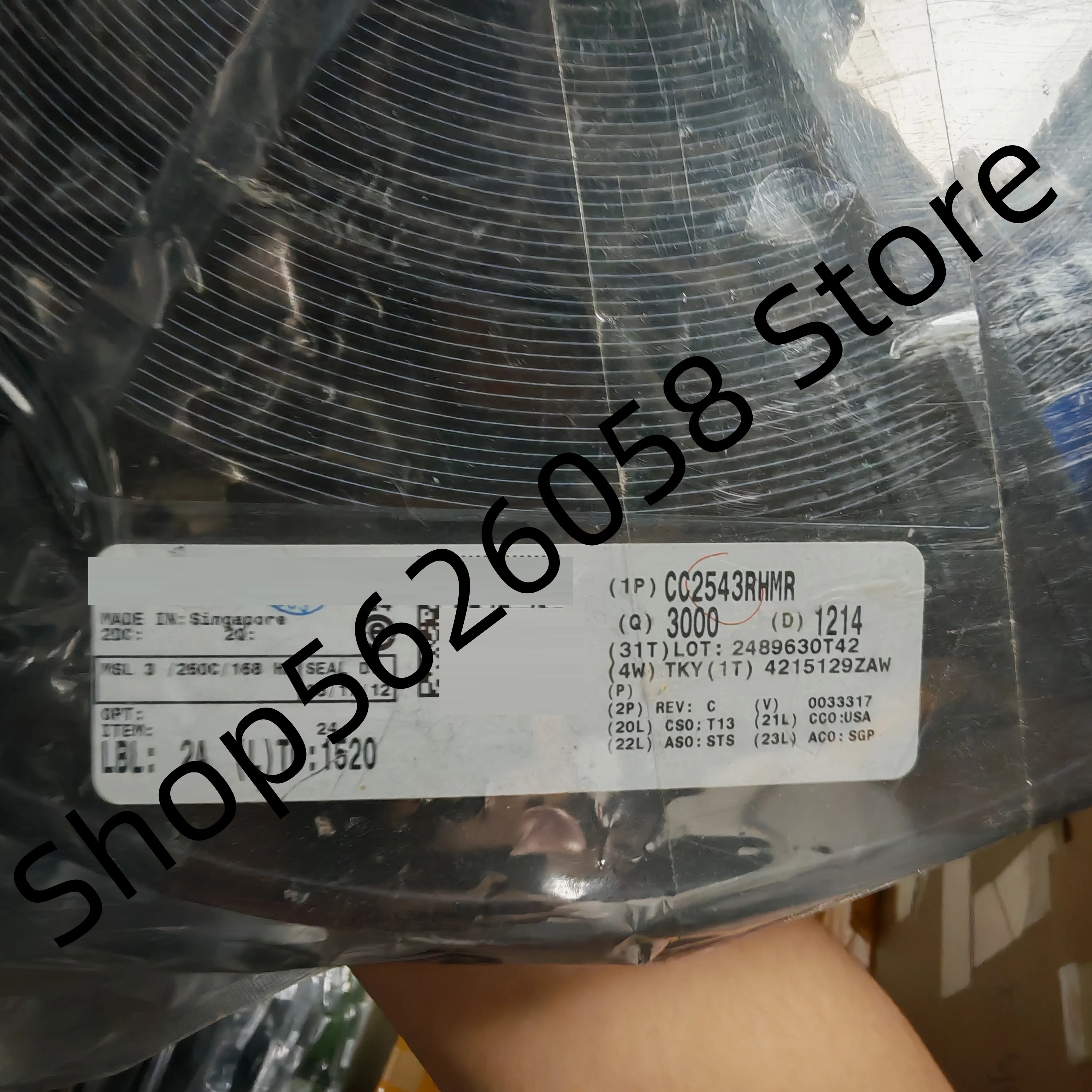 5PCS/LOT CC2543RHMR QFN Authentic power supply chips, in stock with free shipping
5PCS/LOT CC2543RHMR QFN Authentic power supply chips, in stock with free shipping