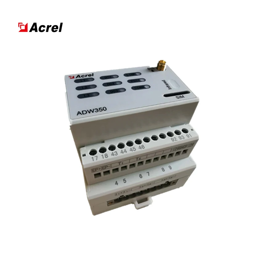 Базовая станция Acrel ADW350WA, измеритель кВт/ч, 3 канала, однофазный измеритель энергии, 1-канальный 3-фазный измеритель мощности переменного тока
Базовая станция Acrel ADW350WA, измеритель кВт/ч, 3 канала, однофазный измеритель энергии, 1-канальный 3-фазный измеритель мощности переменного тока