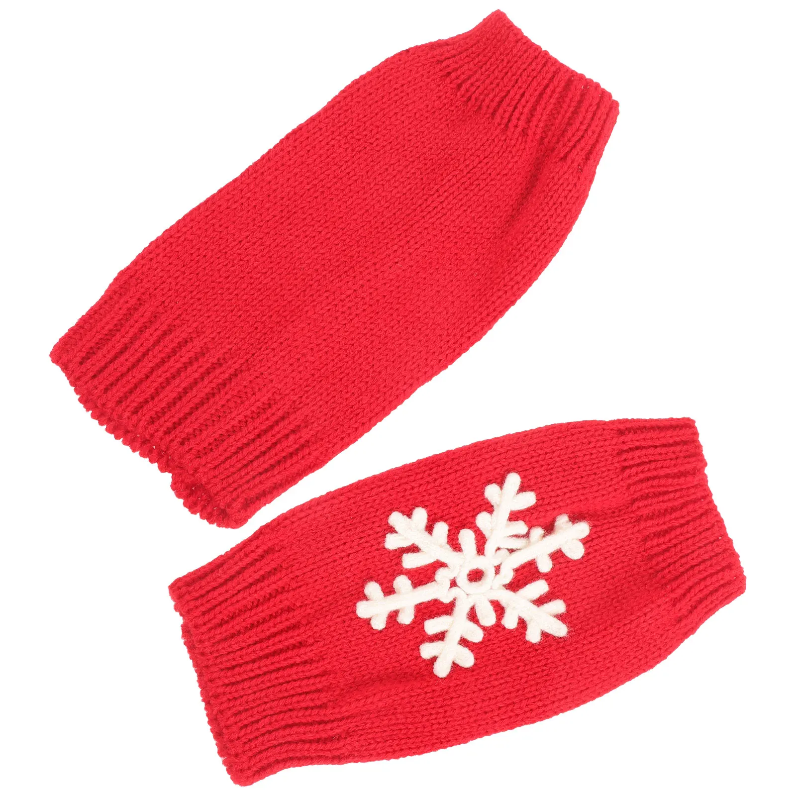 Red Snowflake Design Knitted Fingerless Gloves for Women Christmas Warm Mittens Soft Texture Accessories
Red Snowflake Design Knitted Fingerless Gloves for Women Christmas Warm Mittens Soft Texture Accessories