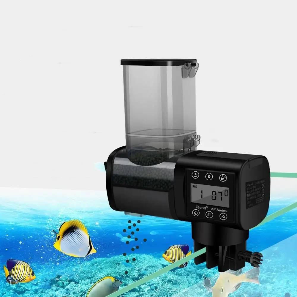 250ML/500M Fish Tank Feeder LCD Display Digital Display Screen Auto Fish Food Dispenser Adjustable Timer Automatic Fish Feeder
250ML/500M Fish Tank Feeder LCD Display Digital Display Screen Auto Fish Food Dispenser Adjustable Timer Automatic Fish Feeder