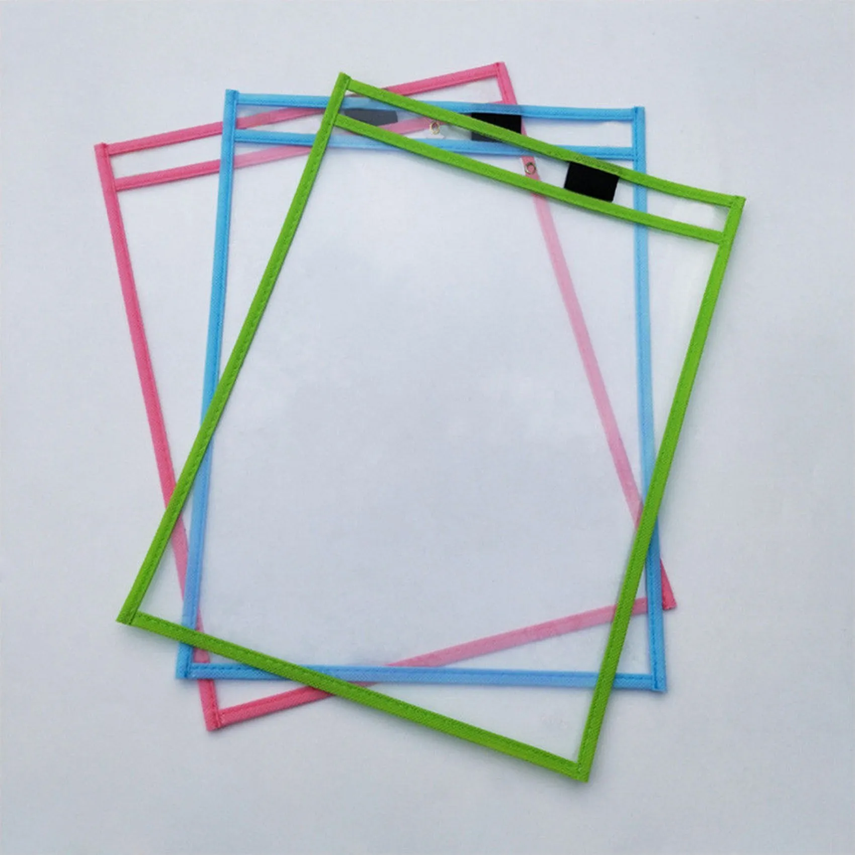 OFSS-20Pcs Reusable Dry Erase Pockets, Assorted Colors For Children Kids Students
OFSS-20Pcs Reusable Dry Erase Pockets, Assorted Colors For Children Kids Students