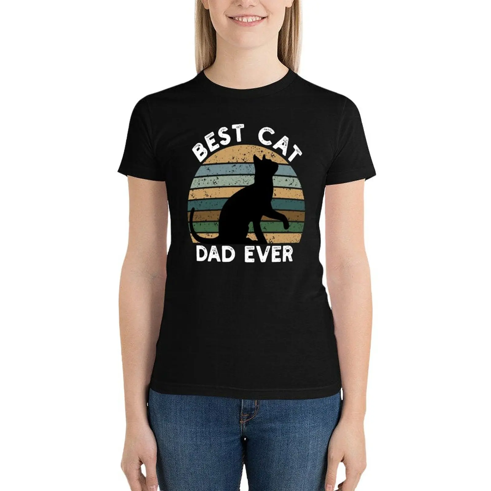 BEST CAT DAD EVER T-Shirt Aesthetic clothing cute clothes plus size tops Women's tops
BEST CAT DAD EVER T-Shirt Aesthetic clothing cute clothes plus size tops Women's tops