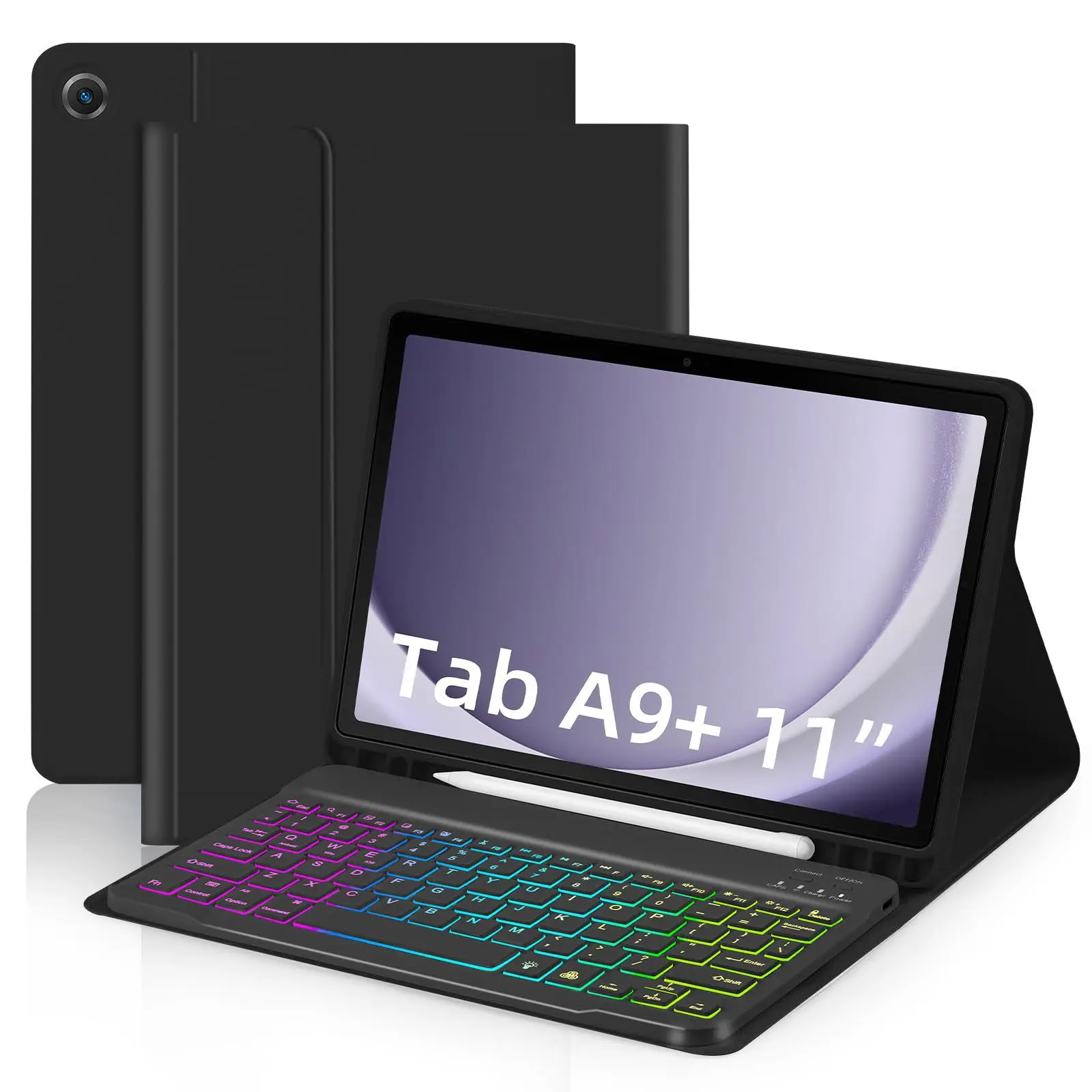 Backlit Keyboard Case For Samsung Galaxy Tab A9Plus 11 Inch 2023 SM-X210 X216 Wireless Keyboard With Leather Case For Galaxy A9+
Backlit Keyboard Case For Samsung Galaxy Tab A9Plus 11 Inch 2023 SM-X210 X216 Wireless Keyboard With Leather Case For Galaxy A9+