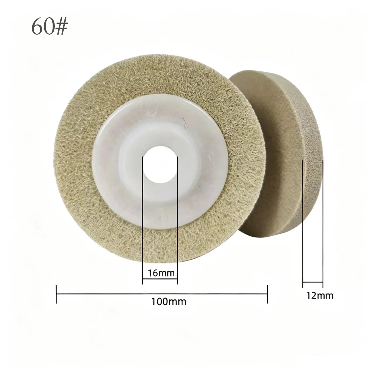 Fiber Polishing Pad 10cm Diameter for 100mm For Angle Grinder 16mm Bore Hole Used on Marble Granite Quartz Stone and For TILE
Fiber Polishing Pad 10cm Diameter for 100mm For Angle Grinder 16mm Bore Hole Used on Marble Granite Quartz Stone and For TILE