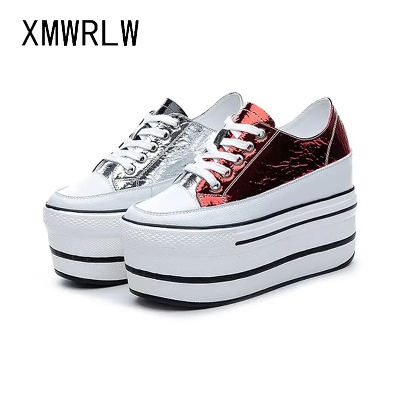 XMWRLW Women's Flat Platform Shoes 2025 Autumn Split Leather Casual Women Shoes Thick Sole Sneakers For Women Platform Shoe
XMWRLW Women's Flat Platform Shoes 2025 Autumn Split Leather Casual Women Shoes Thick Sole Sneakers For Women Platform Shoe