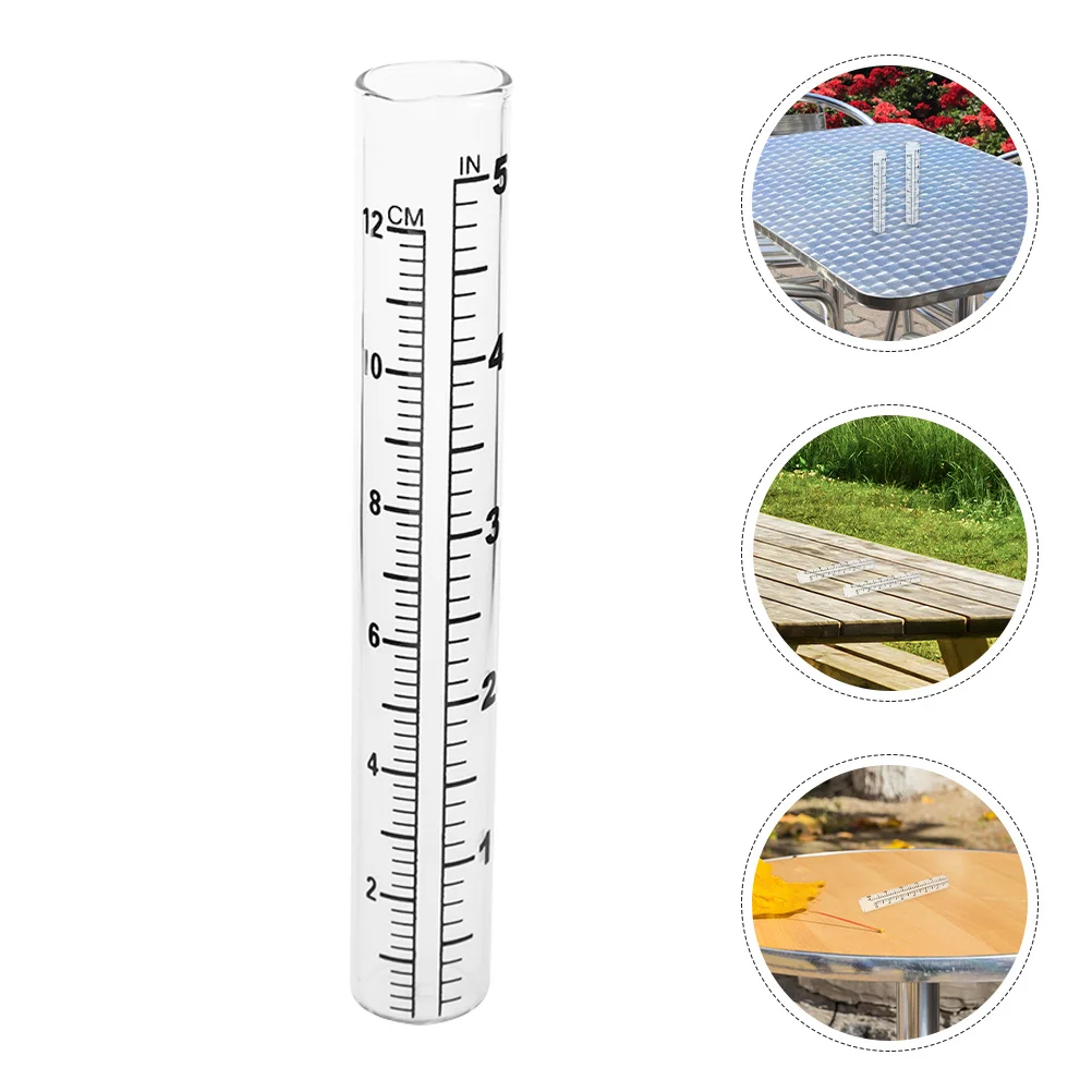 3Pcs Rain Gauge Replacement Tube Transparent Glass Rainfall Meter Cylinder for Lawn Garden Outdoor Accurate Water Gauge 
3Pcs Rain Gauge Replacement Tube Transparent Glass Rainfall Meter Cylinder for Lawn Garden Outdoor Accurate Water Gauge