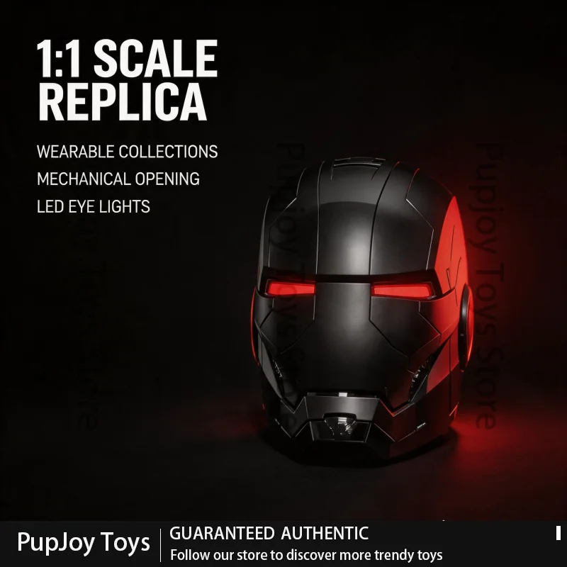 1/1 Iron Man Mk5 New Mk50 Helmet Wearable And Transformable Voice-Activated Electric Opening Closing Birthday Christmas Gift
1/1 Iron Man Mk5 New Mk50 Helmet Wearable And Transformable Voice-Activated Electric Opening Closing Birthday Christmas Gift